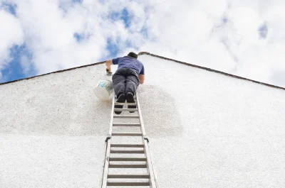 Peinture extérieure à Landresse — façades et ravalement